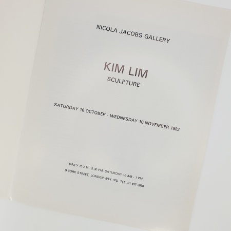 Kim Lim Sculpture