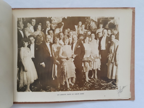 Soiree Rose. A photograph album documenting a 1928 Parisian party hosted by Paul Dreyfus-Rose
