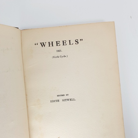Wheels 1921. (Sixth Cycle) [Inscribed]