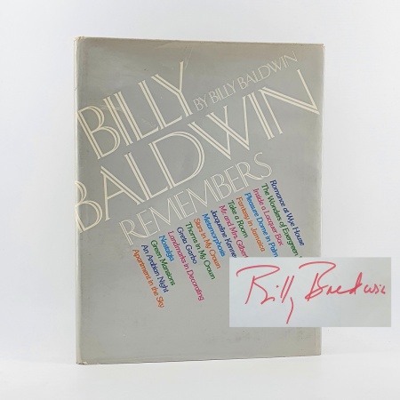 Billy Baldwin Remembers [INSCRIBED]