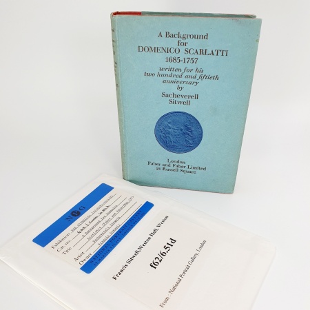 A Background for Domenico Scarlatti 1685-1757 written for his two hundred and fiftieth anniversary [Association Copy]