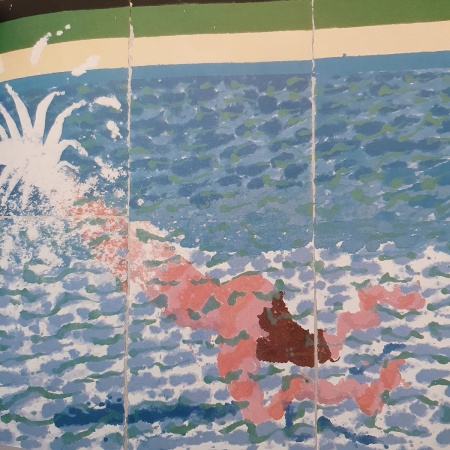 David Hockney. Paper Pools