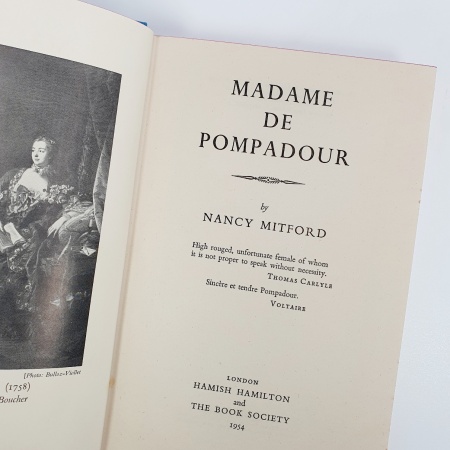 Madame De Pompadour [Signed]