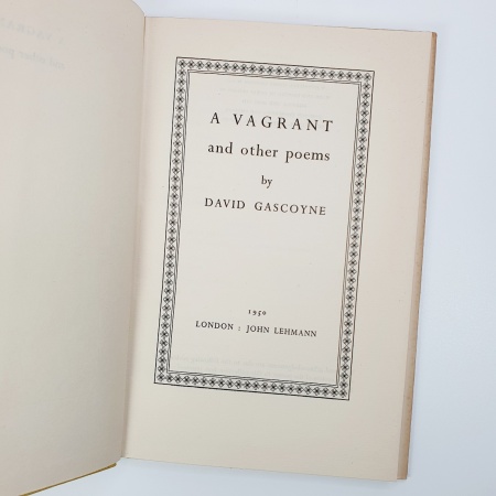 A Vagrant and Other Poems