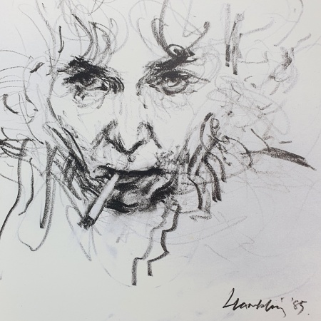 Maggi Hambling. Touch. Works on Paper