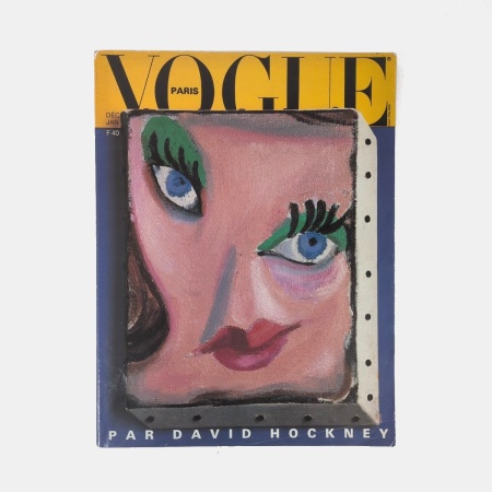 Paris Vogue. No. 662. Decembre 1985/Janvier 1986. [David Hockney
