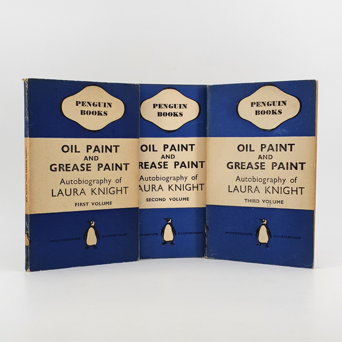 Oil Paint and Grease Paint. Autobiography of Laura Knight [COMPLETE SET]