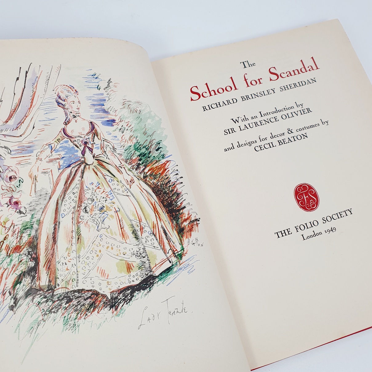 The School for Scandal | Beaux Books