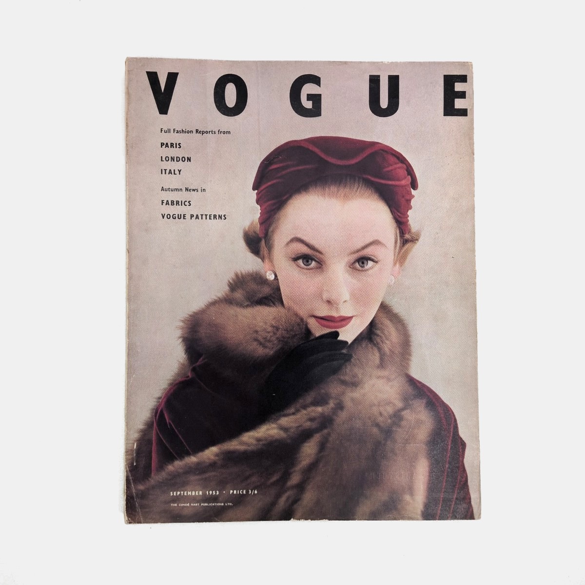 【洋書・希少】ヴィンテージ VOGUE 1953年9月号 British Vogue. September 1953 | Beaux Books