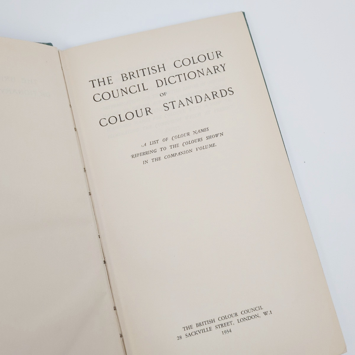 Britisch Council Color Code The British Colour Council Dictionary of Colour Standards | Beaux Books