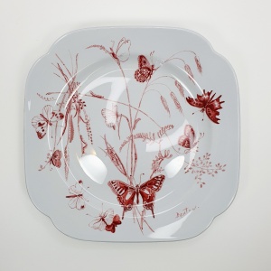 A Spode Plate designed by Cecil Beaton
